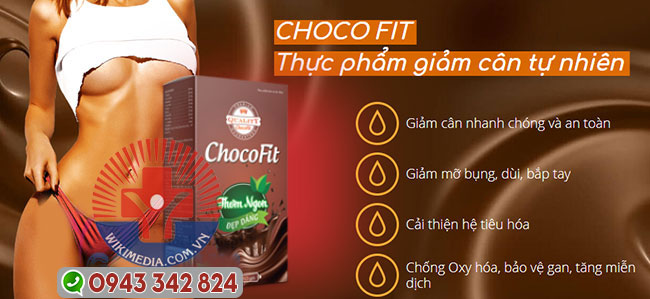  Sản phẩm Choco Fit giảm cân nhanh và hiệu quả