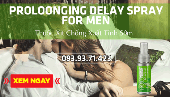 Proloonging Delay Spray for Men