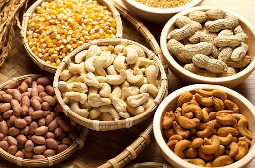 Các loại hạt và ngũ cốc