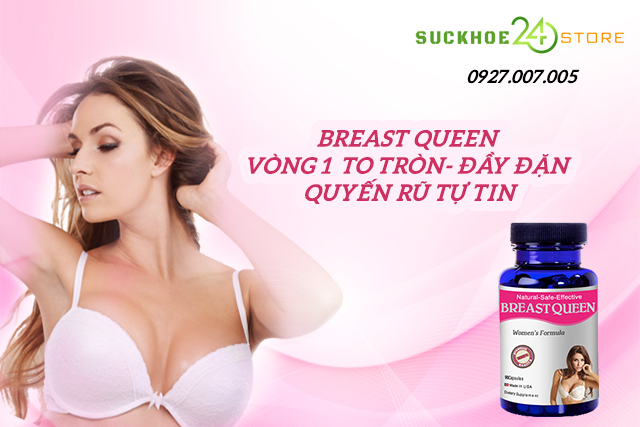 breast queen thuốc nở ngực